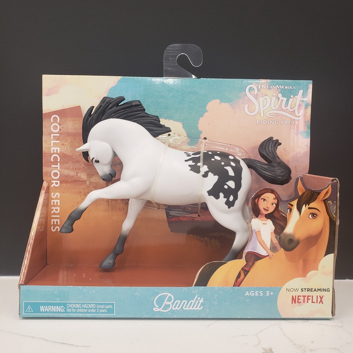 Dreamworks Spirit Riding Free Collectors Series Bandit Horse Figure from  Netflix