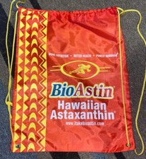BIOASTIN HAWAIIAN ASTAXANTHIN Kona Hawaii Drawstring Bag Backpack SPORT