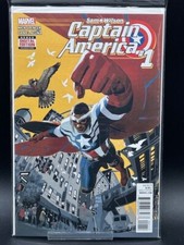 Captain America: Sam Wilson #1 (2015) RAW NM ...