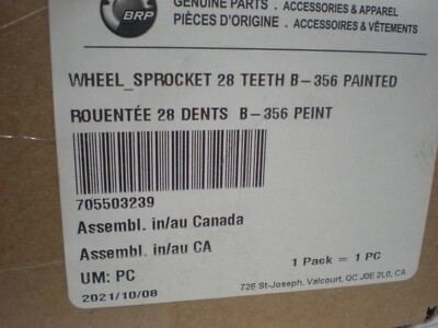 NOS OEM Can Am 28 Teeth Rear Drive Sprocket 2014-25 Spyder RT
