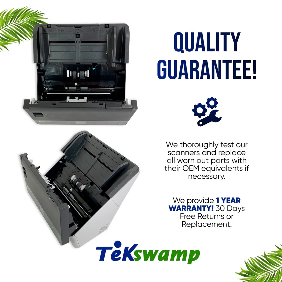 Panasonic KV-S1057C Escáner de Documentos de Paso USB 3.1 LAN con Paquete Grado A! Foto 4 de 4