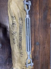 New US Turnbuckle Drop Forged 7/8 x 12 Jaw Jaw