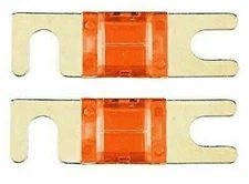 IMC Audio 25 Amp Mini ANL Fuse Gold for Car Audio Auto Marine Audio 2 Pack