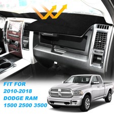 Non-slip Fit 2010-2018 Dodge Ram 1500 Cab Dashboard Anti-uv Cover Pad Dash Mat