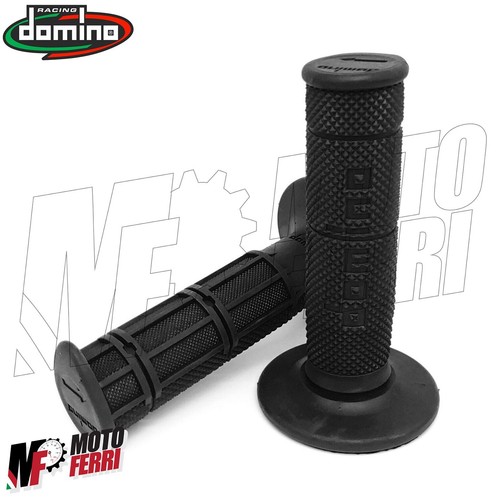 MF4857 Puños Domino Negros Suaves Universales Para Cross Enduro Yamaha Honda - Imagen 3 de 7