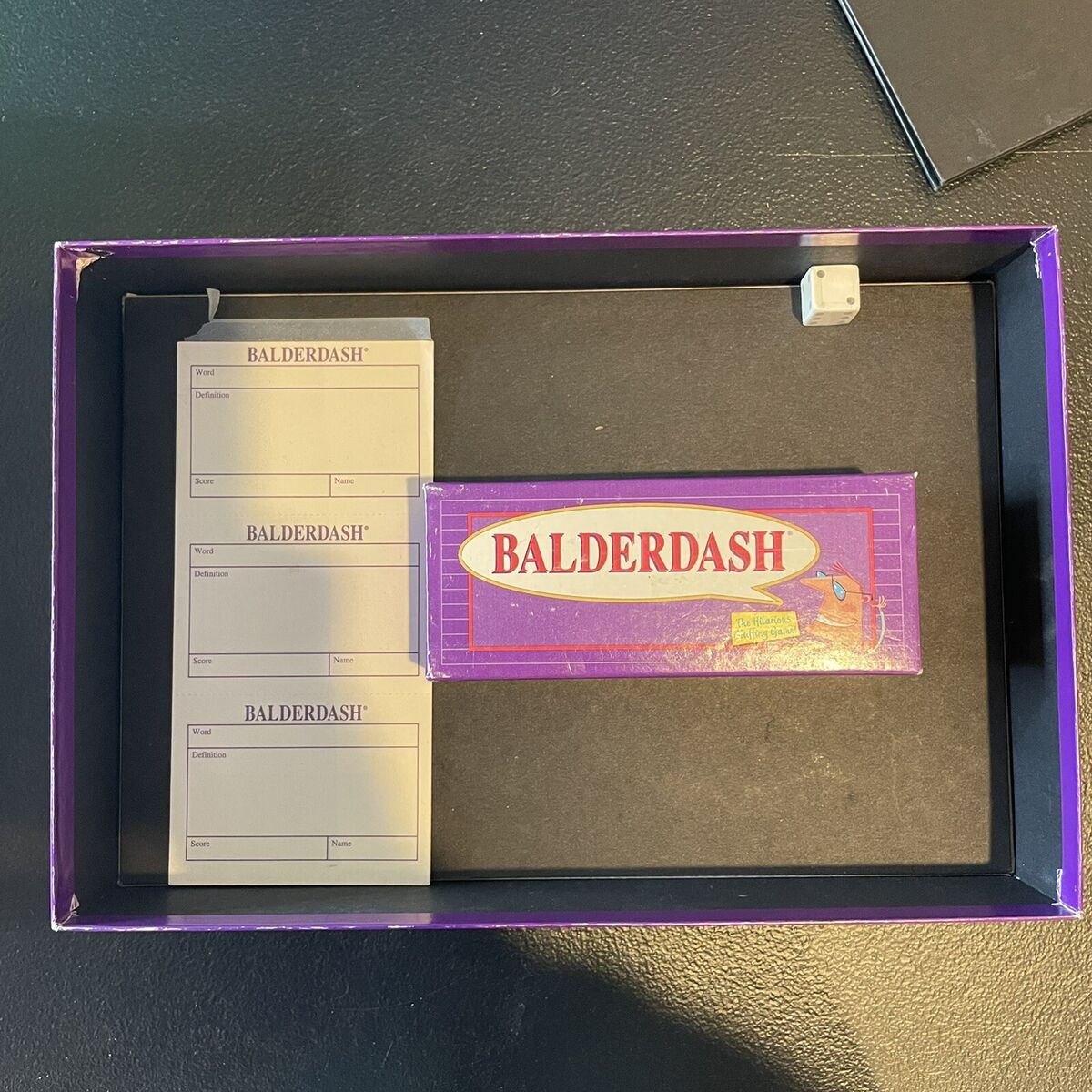 Vintage 1995 BALDERDASH GAME by Parker Brothers 