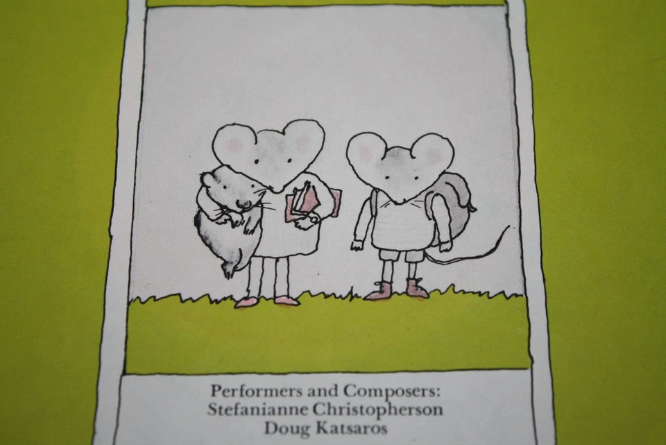 Scholastic Record Nice New Neighbors 1979 Childrens 33 1/3 rpm 1970s -ZZX -9 Foto 3 de 4