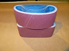 PREMIUM  A/O,  X-WEIGHT  SANDING  BELTS  3" X 18",  10 - PACK,  50-GRIT