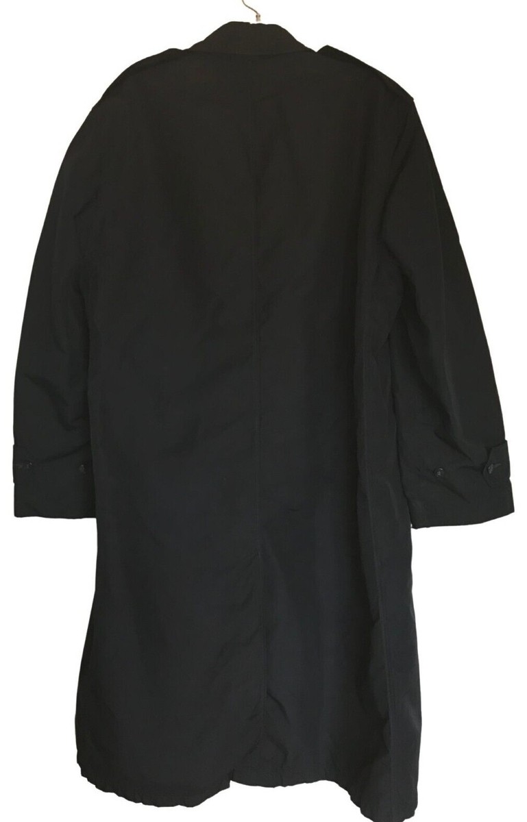 Vtg. 1950's Air Force Man's Raincoat Dark Air Force Blue Sz Vtg. 1950's Air Force Man's Raincoat Dark Air Force Blue Sz