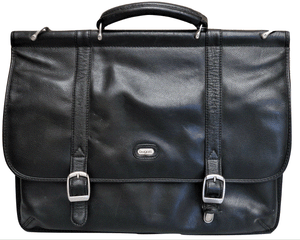 bugatti briefcase leather