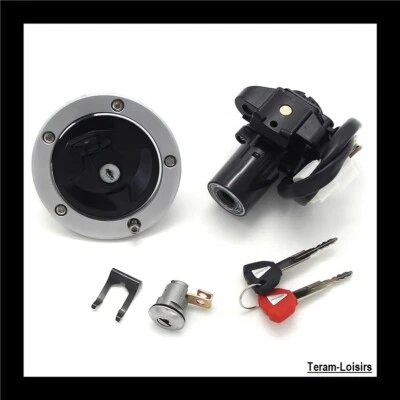 Kit Contacteur Neiman + Bouchon + Clé pour Kawasaki ZX 1000 / ZX10R 2011 à 2015 - Photo 1/4