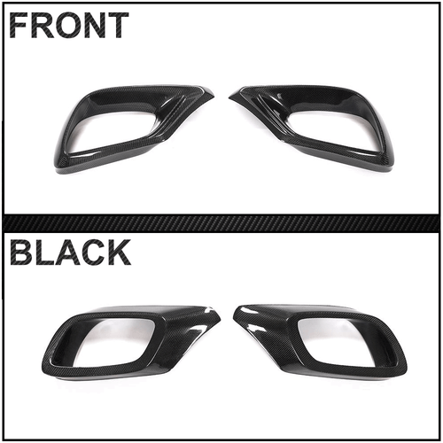Passt für Mercedes W222 S63 S65 Carbon Nebelscheinwerfer Blende Fog Light Cove - Picture 9 of 10
