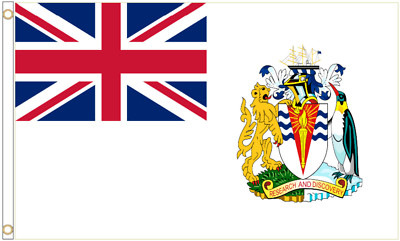 Britisches Antarktis-Territorium Polyester 5 Fuß x 3 Fuß Flagge