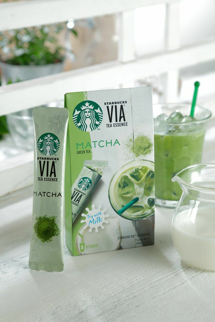 Starbucks Japan VIA Tea Essence MATCHA Green tea Stick Type 17g 5