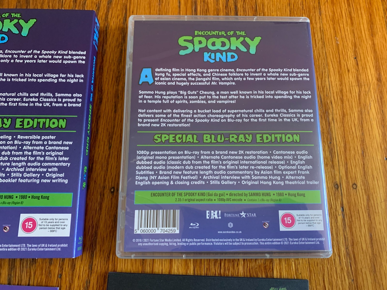 Encounter of the Spooky Kind Limited Edition Bluray Eureka UK Region B