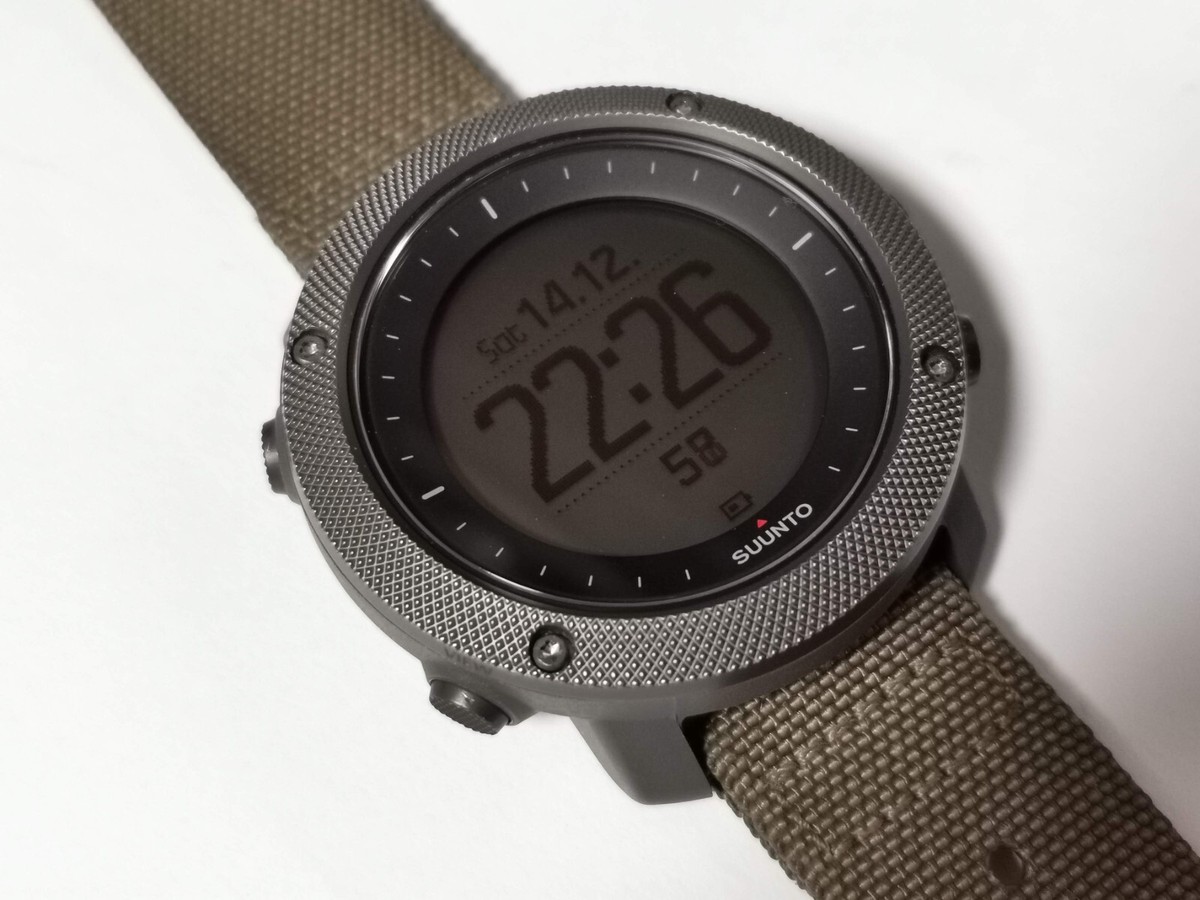 NMint Suunto Traverse Alpha Foliage SS022292000 OW151 GPS NMint Suunto Traverse Alpha Foliage SS022292000 OW151 GPS