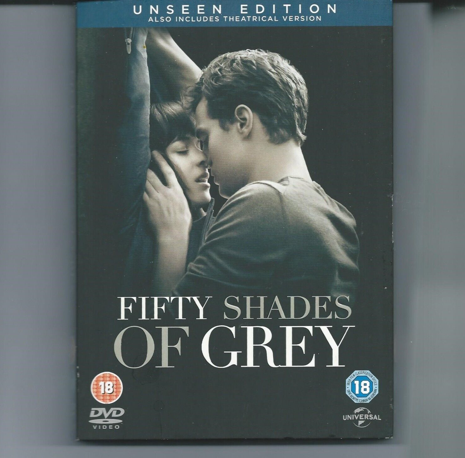 Fifty Shades Of Grey DVD 2015 Film Rated 18 Unseen Edition Drama 123 Minute Used