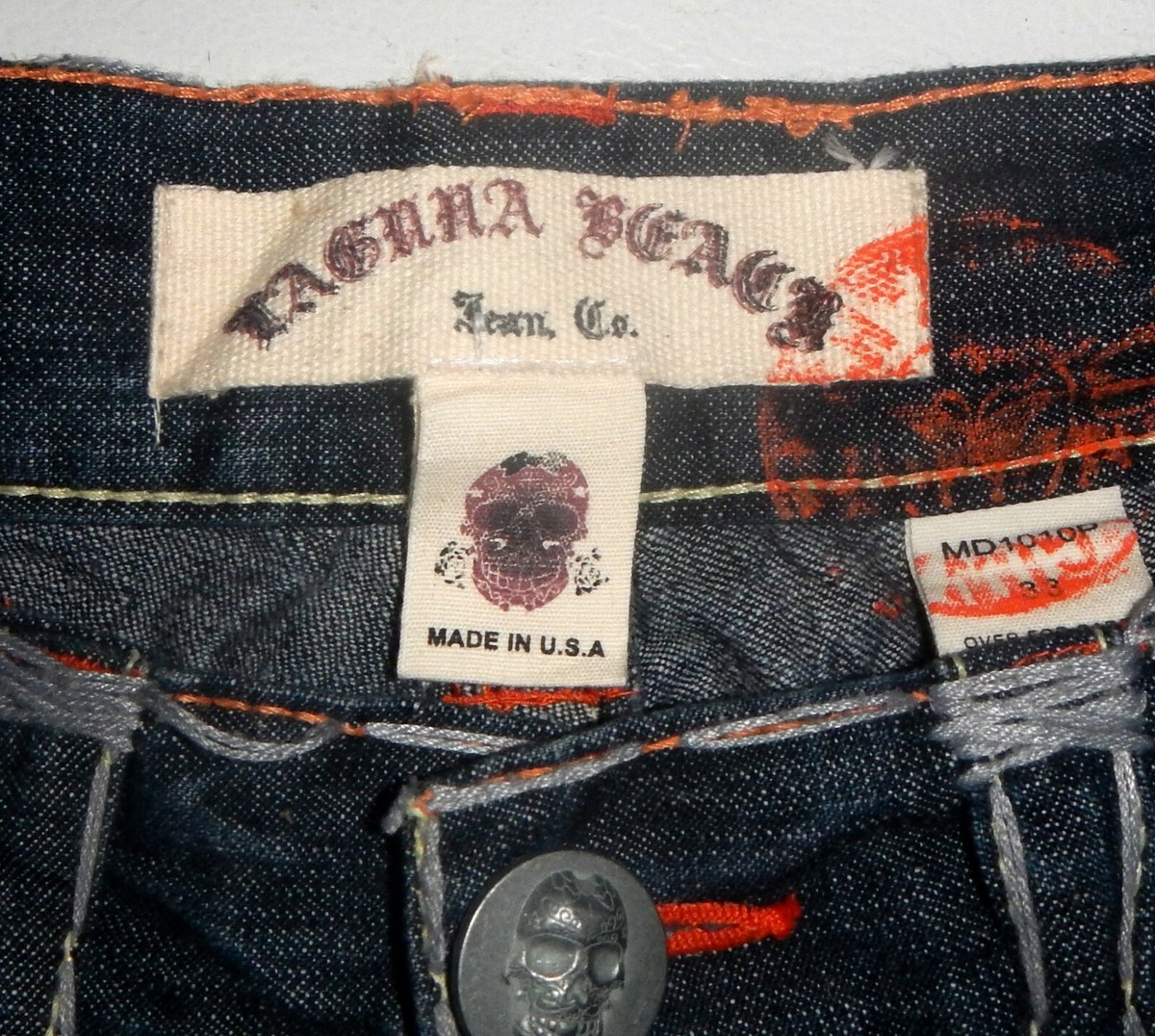 NWOT Mens 33 X 35 Laguna Beach Jean Co Denim Jeans MD1010P | eBay