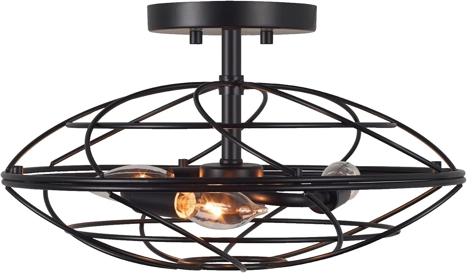 Kitchen Black Chandeliers & Ceiling Fixtures