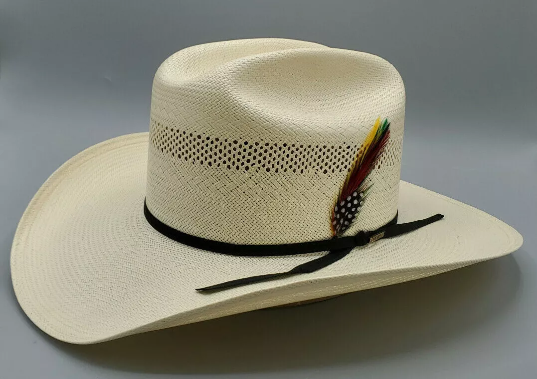 STETSON & RESISTOL ORIGINAL CLASSIC COWBOY HAT FEATHER OFFICIAL