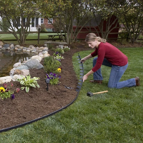10M-50M Fence Landscape Garden Lawn Edging Border Flexible Plant Grass Barrier - Picture 9 of 17