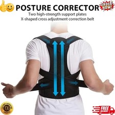 Posture Corrector Support Magnetic Back Shoulder Brace Belt Band For Men Women