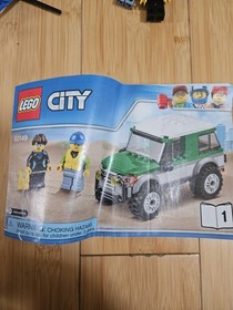 LEGO CITY: 4x4 with Catamaran 60149 Near Complete 1 Manual/no Box