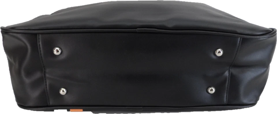 Lambretta Classic Retro Black Messenger Bag - Image 2 of 4