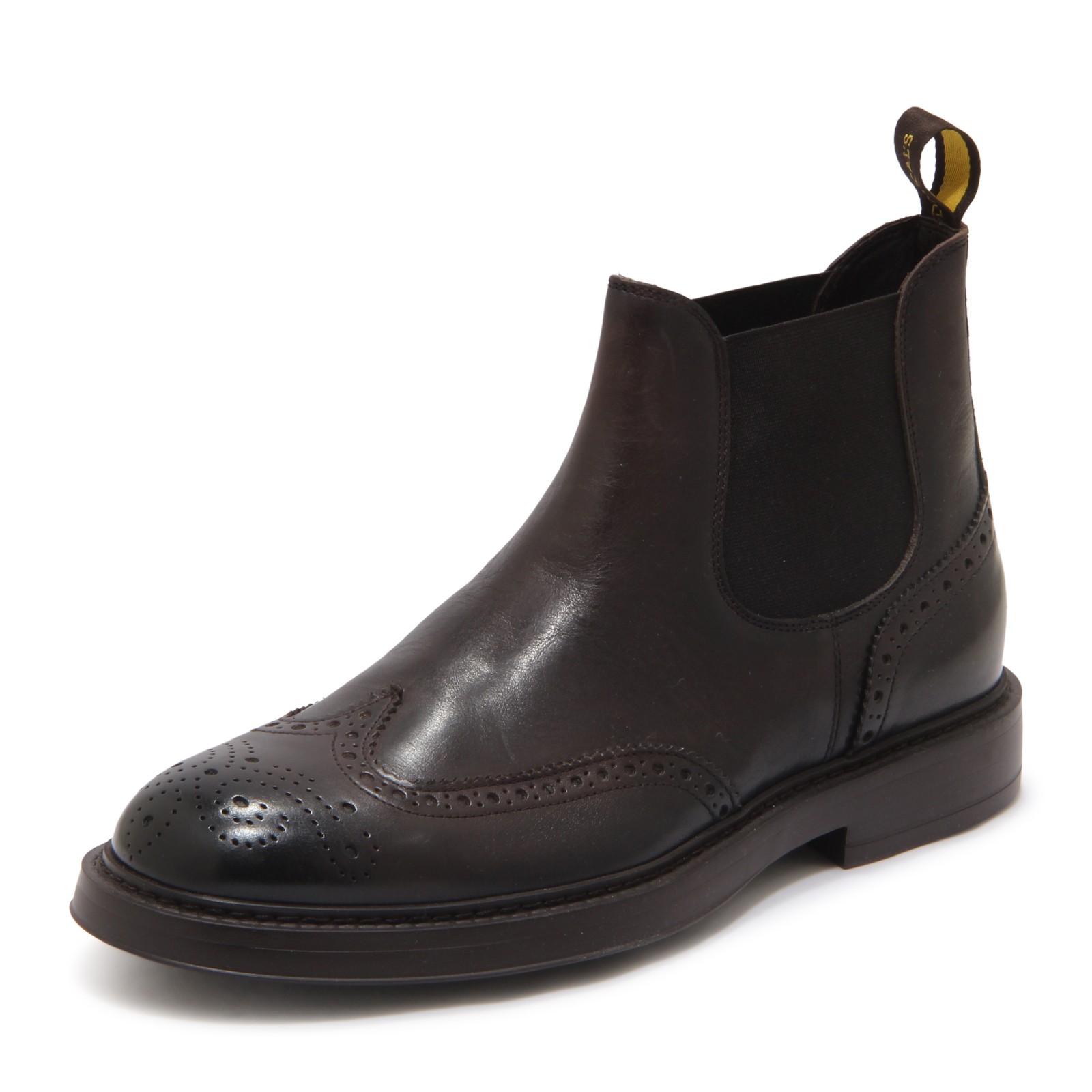 L8638 МУЖСКИЕ БОТИНКИ BEATLES UOMO DOUCALS КОРИЧНЕВОГО ЦВЕТА