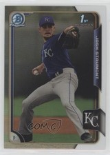 2015 Bowman Draft Chrome Refractor Josh Staumont #144 0o6v