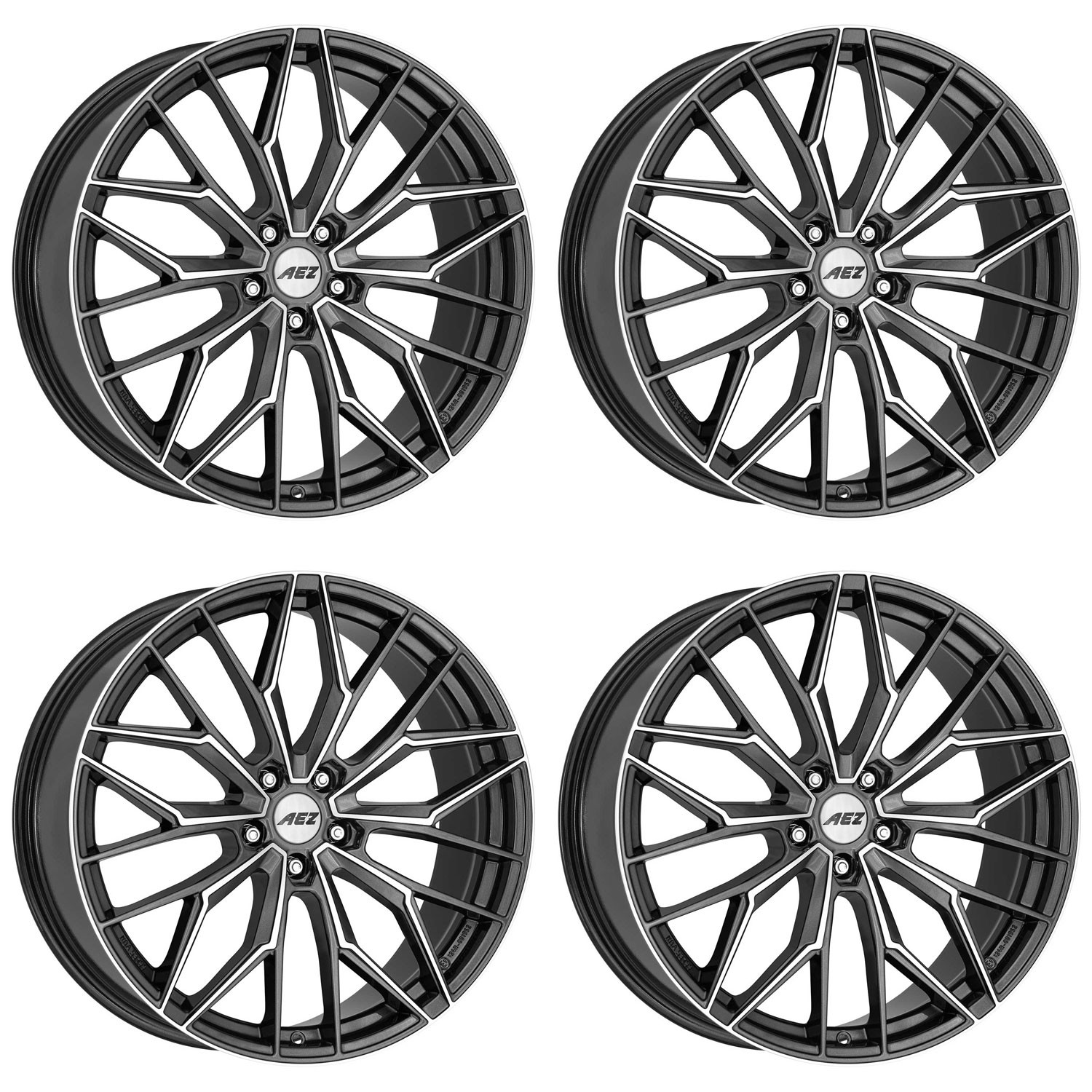 4 AEZ Porto dark Wheels 8.0Jx19 5x112 for MG 4 EHS/HS