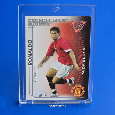 Cristiano Ronaldo Shoot Out 2005/06 Trading Card Manchester United