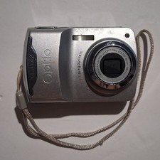 silver Pentax Optio E30 digital camera, 7.1 megapixel, 3x Zoom