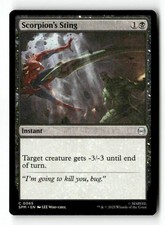 Scorpion's Sting 65 Common MTG SPM NM