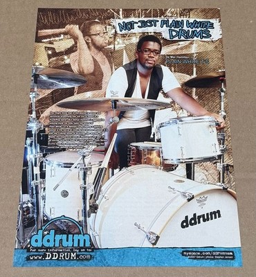 DDRUM - DE'MAR HAMILTON of PLAIN WHITE T'S - 2007 Print Advertisement