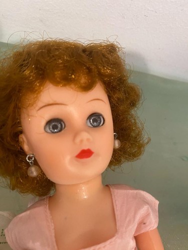 1950s Fashion Doll 10.5" Auburn Little Miss Revlon Clone Eegee Vintage Outfit - Picture 7 of 8