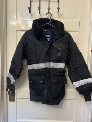 RefrigiWear Iron-Tuff Enhanced Visibility Reflective Siberian Workwear Jacket Sm