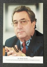 17322 Dieter Hundt Foto original signiert