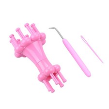 Plastic Wool Rope Knit Knitting Doll Dolly Craft Spool Kit for Loom Maker B
