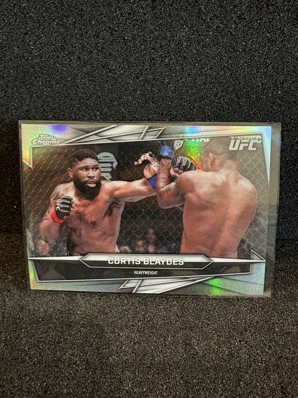 2026 Topps Chrome UFC - Curtis Blaydes #96 Refractor