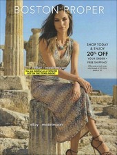 BOSTON PROPER Fashion  Accessories CATALOG High Summer 2026 BEAUTIFUL MODELS