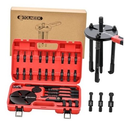 33-in-1 Bearing Puller Kit, Upgraded Heavy-Duty Wheel Bearing Removal Tool & 
