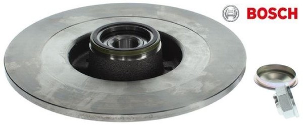 2X Bremsscheibe Bosch 0986479280 2 Bremsscheiben Hinterachse Hinten FüR Renault-image