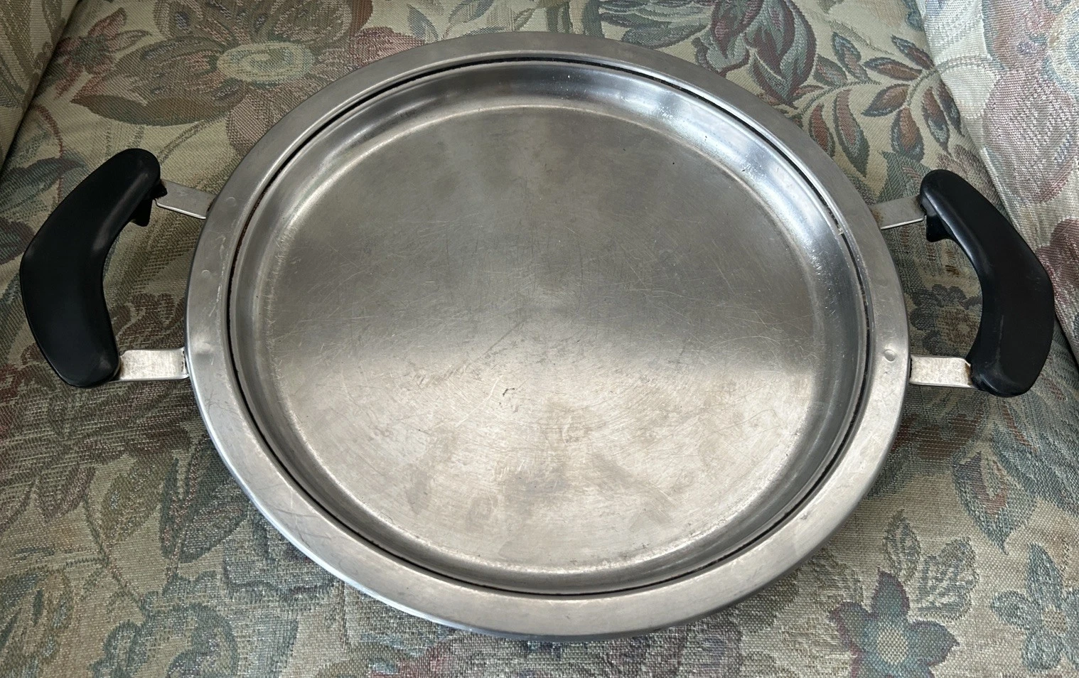 8010 AMC Roasting Pan Skillet 11" Stainless Steel 2 Handle Heavyweight vintage
Opens in a new window