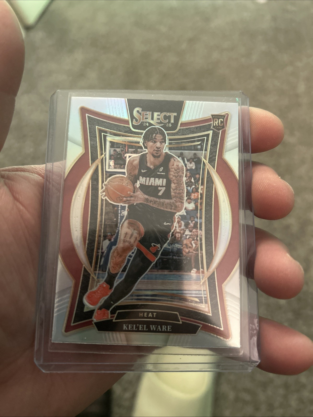 2024-25 Panini Select - Concourse Kel'el Ware #66 Silver Prizm (RC)