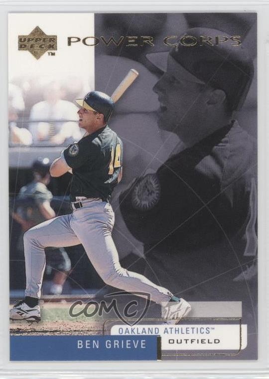 1999 Upper Deck Challengers for 70 Ben Grieve #40 2n8