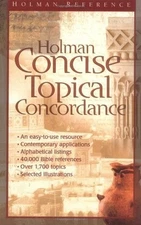 Holman Concise Topical Concord - ACCEPTABLE