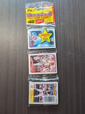 1989 Topps Baseball Cello Hanger 43 Total Cards