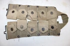 US Military WW2 Era M1 Garand Ammunition Cartridge Belt Enbloc Clip Pouch JK96