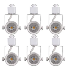 CLOUDY BAY 8W 4000K Cool White Dimmable LED Track Light Head,CRI90+ True Colo...